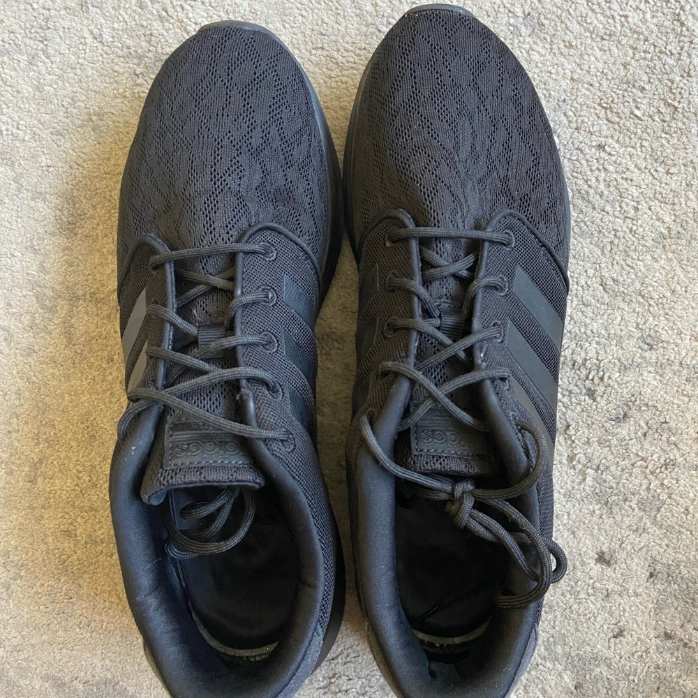 ADIDAS WOMENS PURE MOTION SNEAKER - BLACK